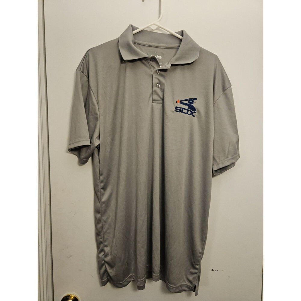 Chicago White Sox MLB Polo Golf Shirt Men’s Size XL, Retro/Throwback Logo